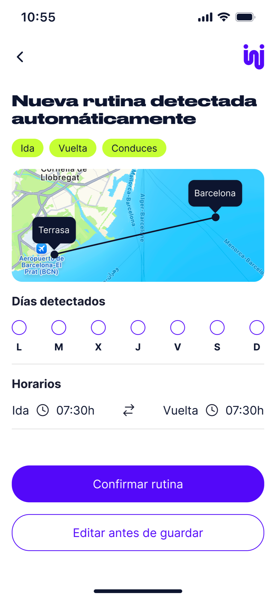 WAIIS detecta automáticamente la rutina del empleado con IA.